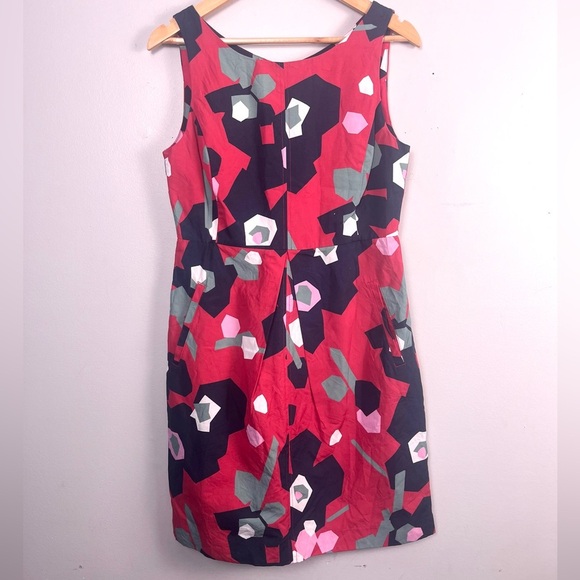 Tyler Boe Linen Multi Poppy Sleeveless Dress size 4 - Picture 1 of 12